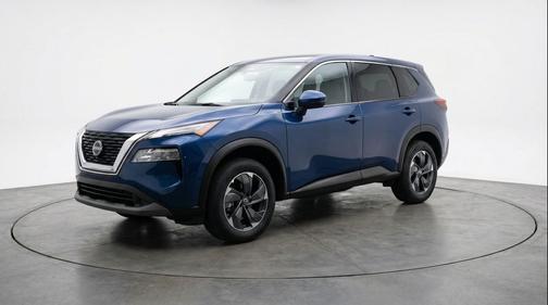 Deep Ocean Blue Pearl 2025 Nissan Rogue SV