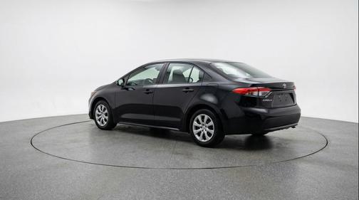 Midnight Black Metallic 2025 Toyota Corolla LE