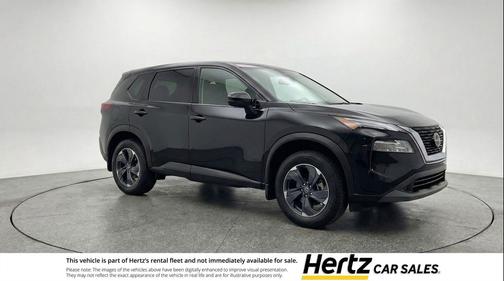 Super Black 2025 Nissan Rogue SV
