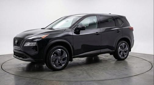 Super Black 2025 Nissan Rogue SV