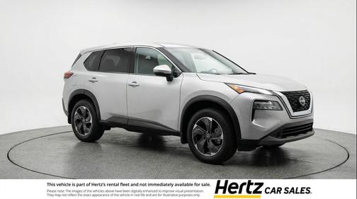 Brilliant Silver Metallic 2025 Nissan Rogue SV
