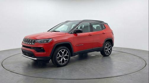 Red Hot Pearlcoat 2025 Jeep Compass Limited