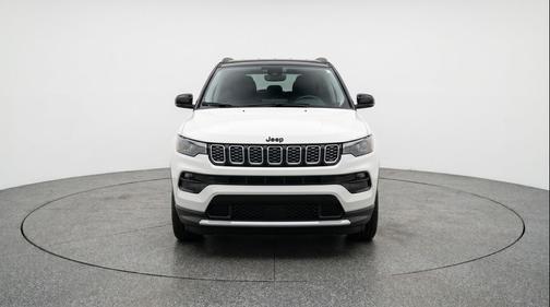 Bright White Clearcoat 2025 Jeep Compass Limited