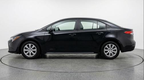 Midnight Black Metallic 2025 Toyota Corolla LE