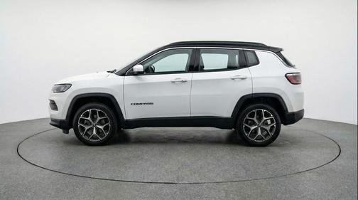 Bright White Clearcoat 2025 Jeep Compass Limited