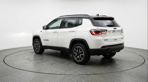 White 2025 Jeep Compass Trailhawk