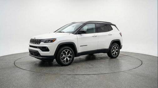 Bright White Clearcoat 2025 Jeep Compass Limited