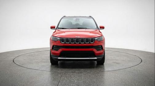 Red Hot Pearlcoat 2025 Jeep Compass Limited