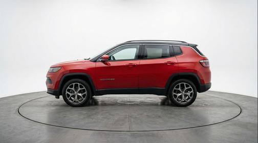 Red Hot Pearlcoat 2025 Jeep Compass Limited