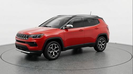Red Hot Pearlcoat 2025 Jeep Compass Limited