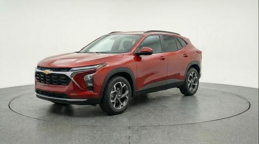 Crimson Metallic 2025 Chevrolet Trax LT