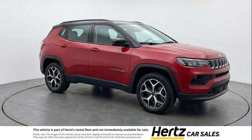 Red Hot Pearlcoat 2025 Jeep Compass Limited