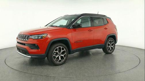 Red Hot Pearlcoat 2025 Jeep Compass Limited