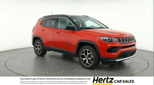 Red Hot Pearlcoat 2025 Jeep Compass Limited