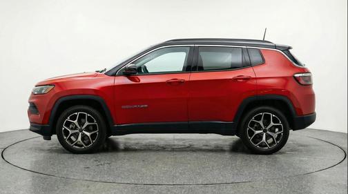 Red Hot Pearlcoat 2025 Jeep Compass Limited