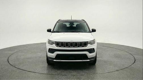 Bright White Clearcoat 2025 Jeep Compass Limited