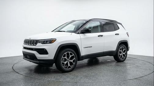 Bright White Clearcoat 2025 Jeep Compass Limited
