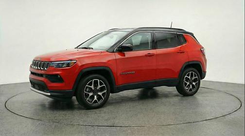 Red Hot Pearlcoat 2025 Jeep Compass Limited