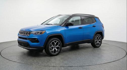 Hydro Blue Pearlcoat 2025 Jeep Compass Limited