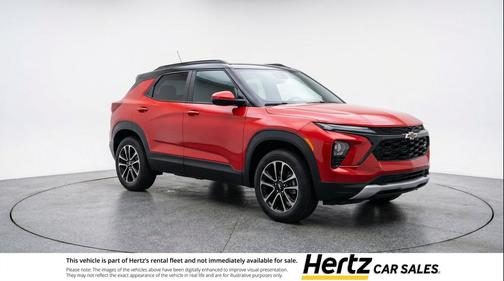 Crimson Metallic 2025 Chevrolet Trailblazer LT