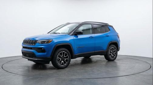 Hydro Blue Pearlcoat 2025 Jeep Compass Trailhawk