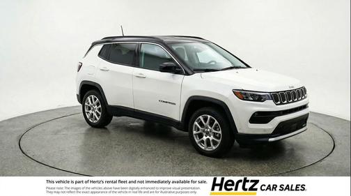 Bright White Clearcoat 2025 Jeep Compass Limited
