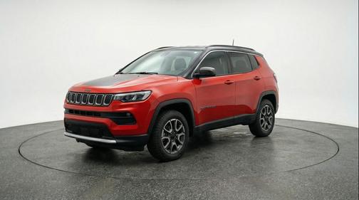 Red Hot Pearlcoat 2025 Jeep Compass Trailhawk
