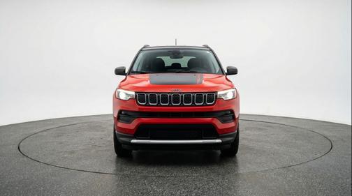 Red Hot Pearlcoat 2025 Jeep Compass Trailhawk