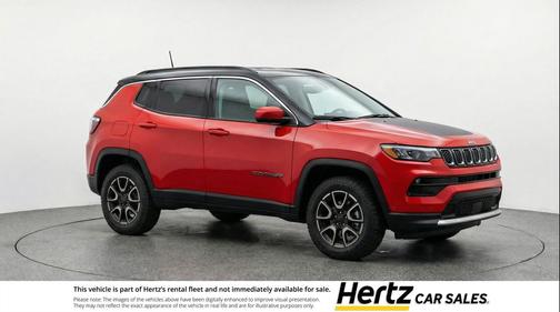Red Hot Pearlcoat 2025 Jeep Compass Trailhawk