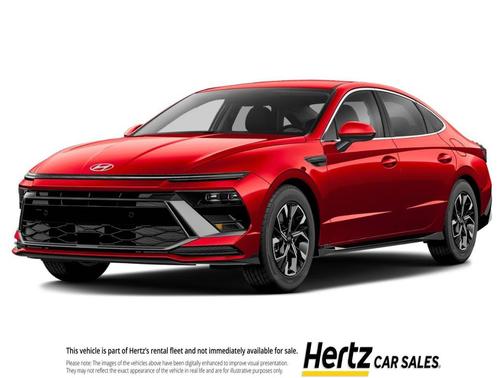 Ultimate red 2025 Hyundai SONATA SEL