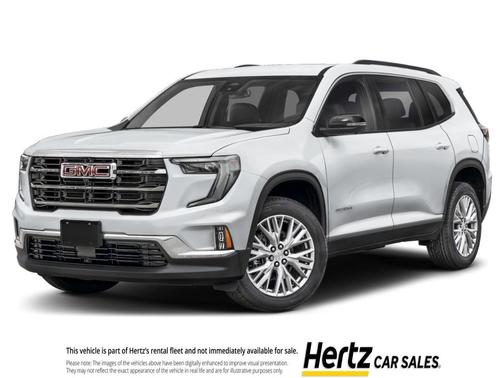 Summit White 2025 GMC Acadia FWD Elevation