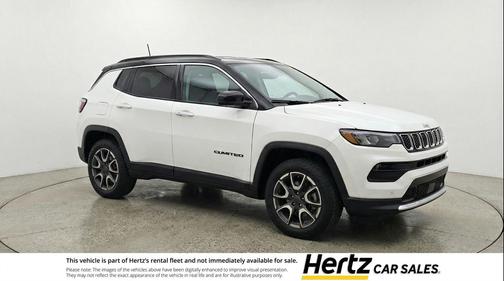 Bright White Clearcoat 2025 Jeep Compass Trailhawk