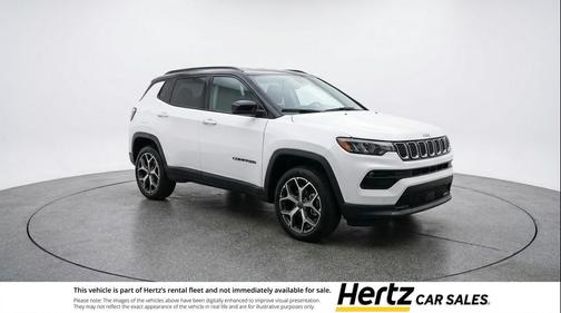 Bright White Clearcoat 2025 Jeep Compass Limited
