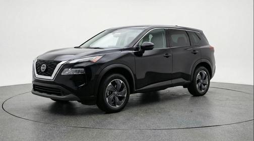 Super Black 2025 Nissan Rogue SV