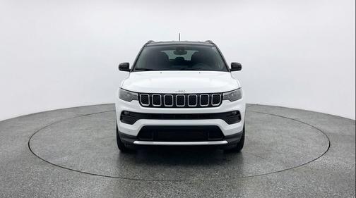 Bright White Clearcoat 2025 Jeep Compass Limited