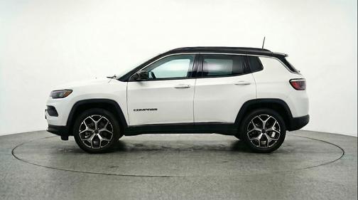 Bright White Clearcoat 2025 Jeep Compass Limited