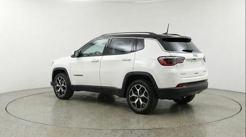 Bright White Clearcoat 2025 Jeep Compass Limited