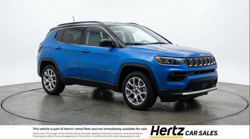 Hydro Blue Pearlcoat 2025 Jeep Compass Limited