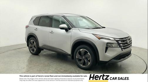 Brilliant Silver Metallic 2025 Nissan Rogue SV