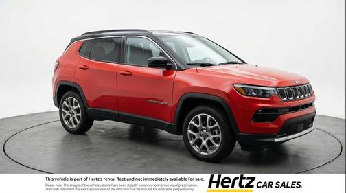 Red Hot Pearlcoat 2025 Jeep Compass Limited