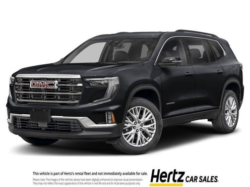 Mosaic Black Metallic 2025 GMC Acadia FWD Elevation