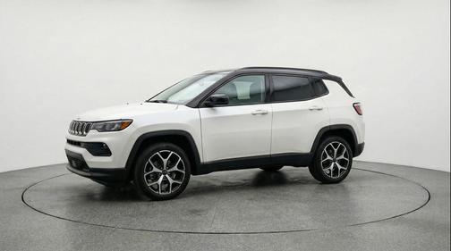 Bright White Clearcoat 2025 Jeep Compass Limited