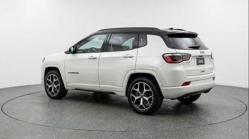 Bright White Clearcoat 2025 Jeep Compass Limited