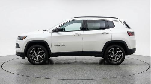 Bright White Clearcoat 2025 Jeep Compass Limited