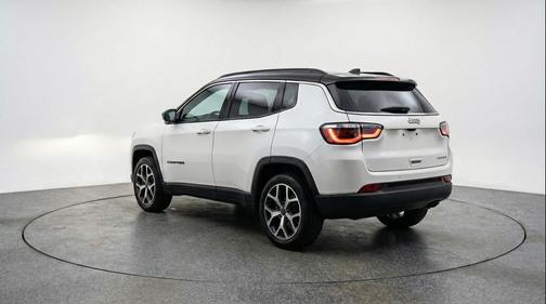 Bright White Clearcoat 2025 Jeep Compass Limited
