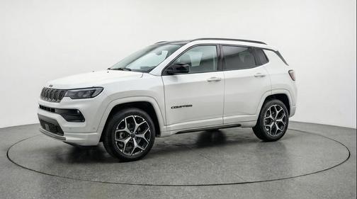 Bright White Clearcoat 2025 Jeep Compass Limited
