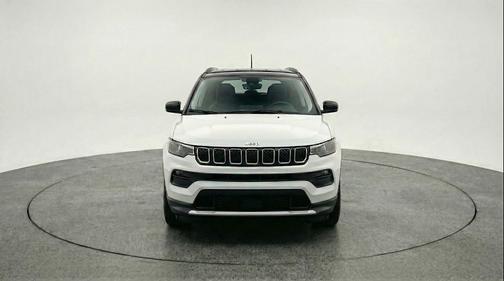 Bright White Clearcoat 2025 Jeep Compass Limited