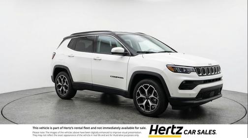Bright White Clearcoat 2025 Jeep Compass Limited