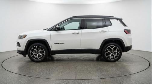 Bright White Clearcoat 2025 Jeep Compass Limited