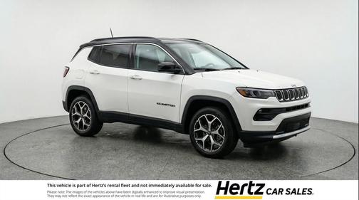 Bright White Clearcoat 2025 Jeep Compass Limited